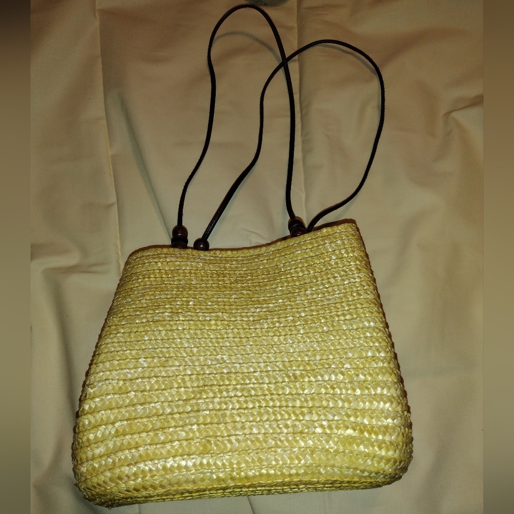 🙂Womens Wheat Straw Shoulder Bag